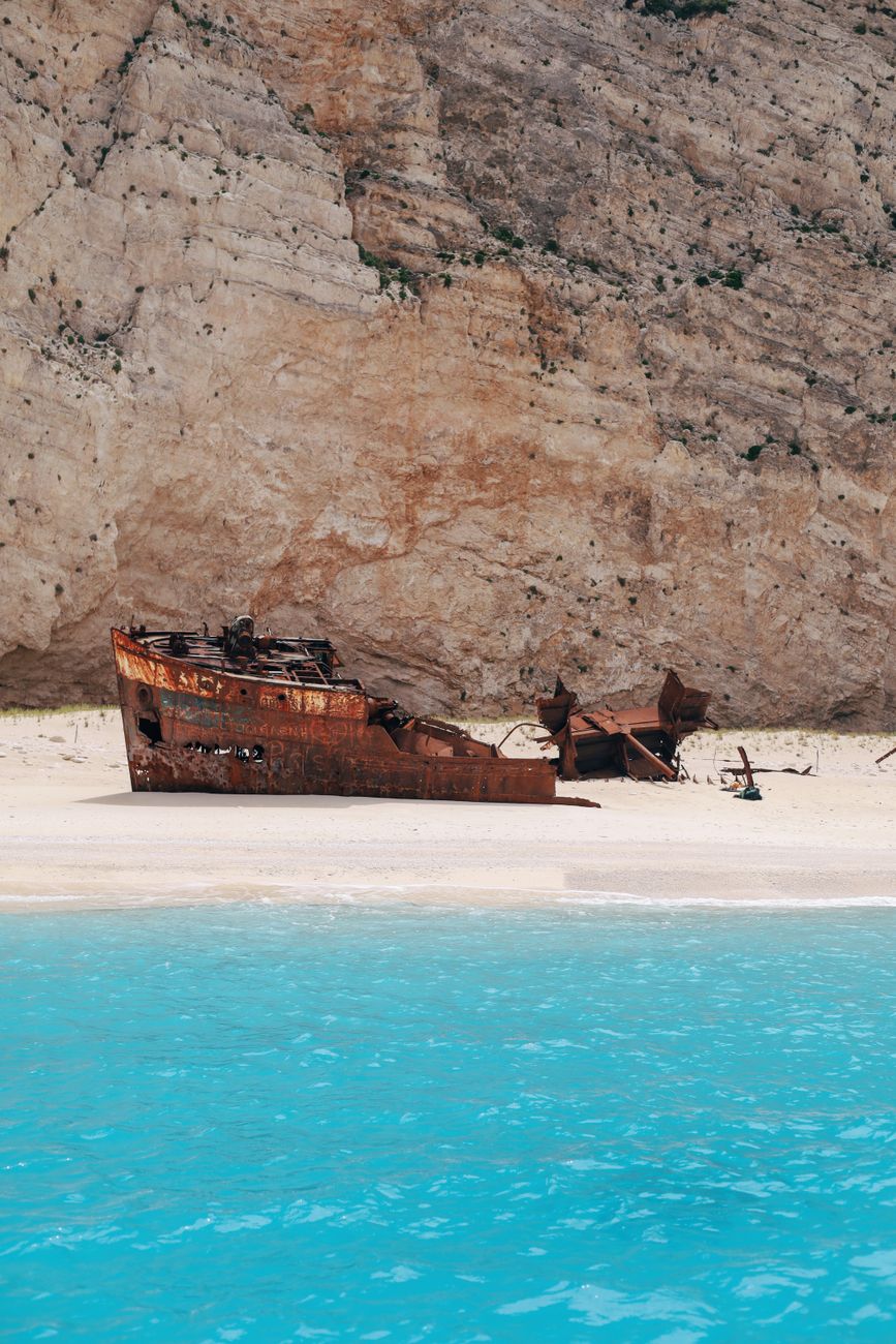 Praia Navagio (Praia do Naufrágio)
