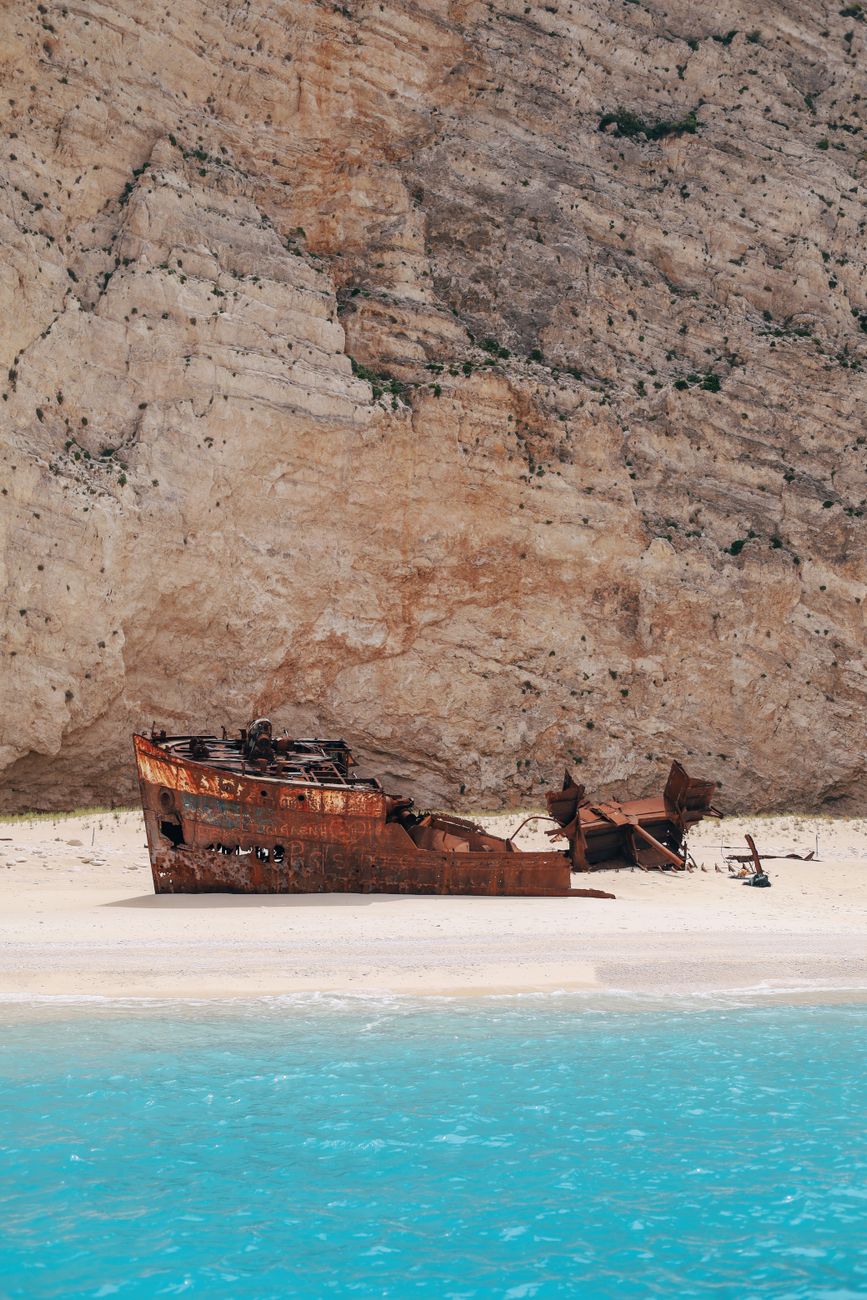 Praia Navagio (Praia do Naufrágio)