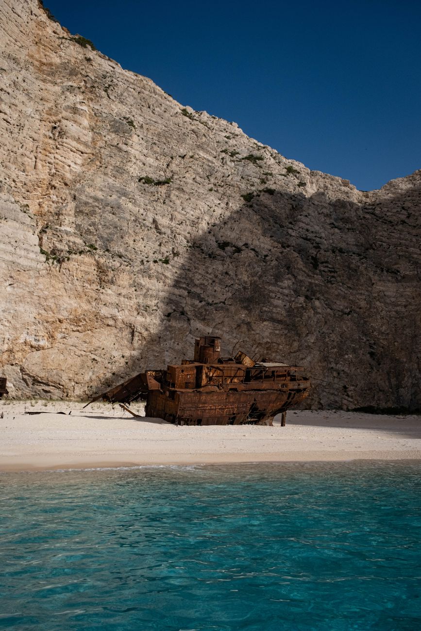 Praia Navagio (Praia do Naufrágio)